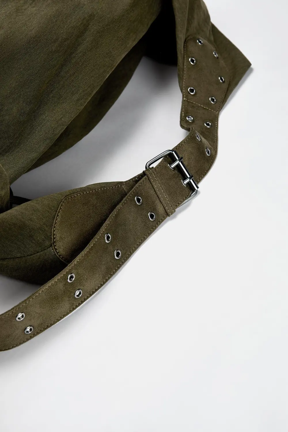 Maxi bolso shopper hebilla