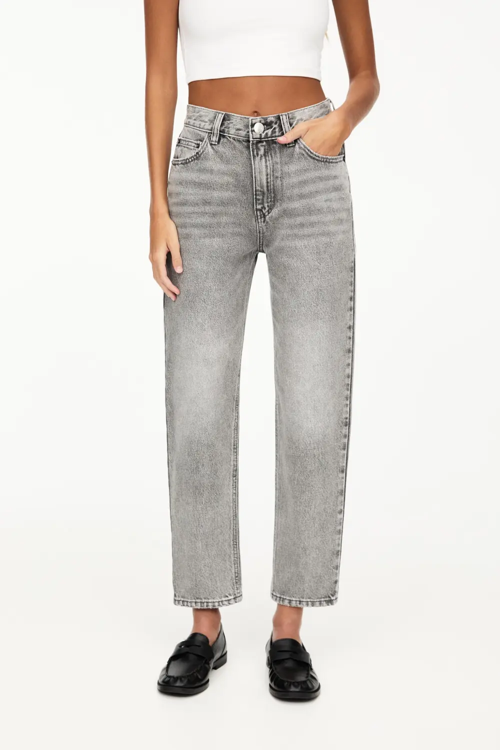 Jeans mom básicos