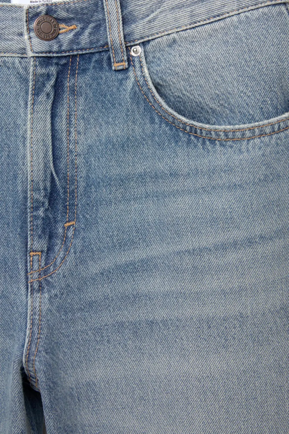 Jeans rectos tiro alto