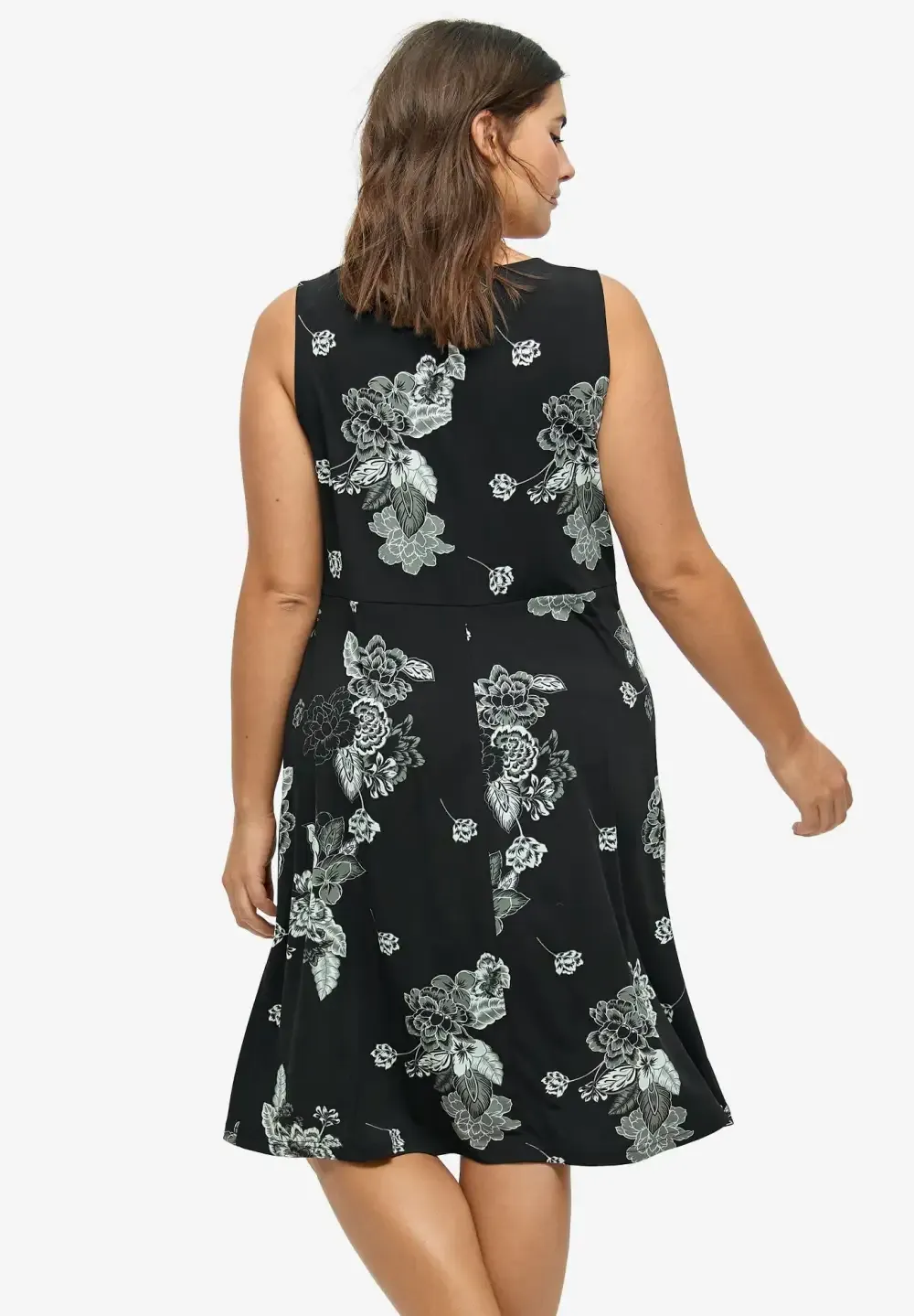 Knit Fit and Flare Knit Dress