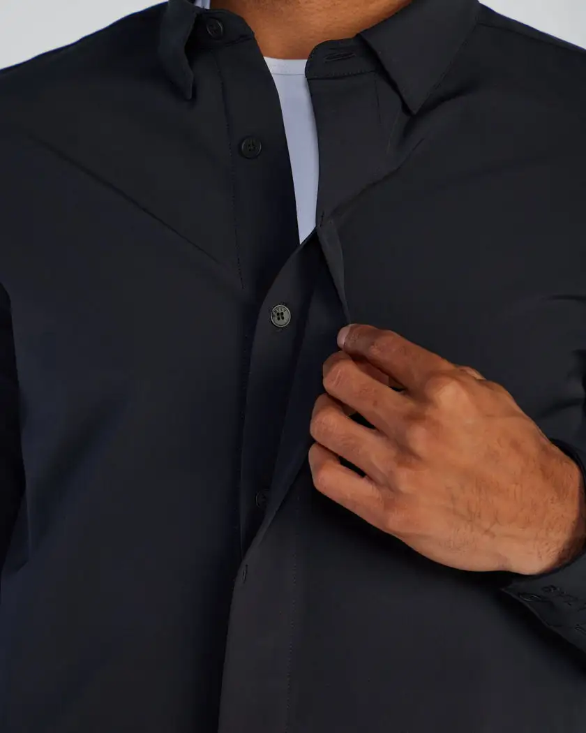 Tech Nylon Shirt Jacket