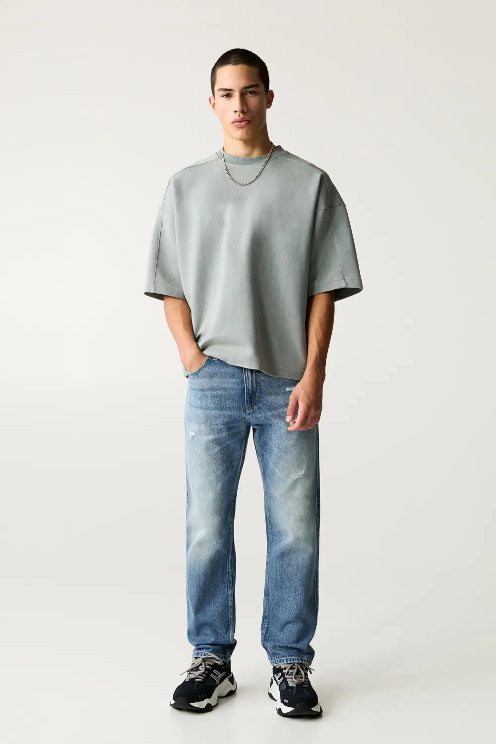Straight fit vintage jeans