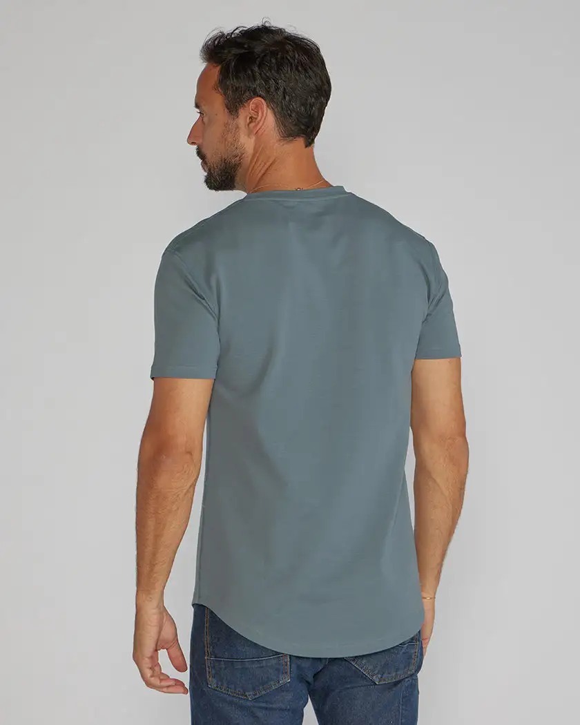 Drop-Cut V-Neck: Lux