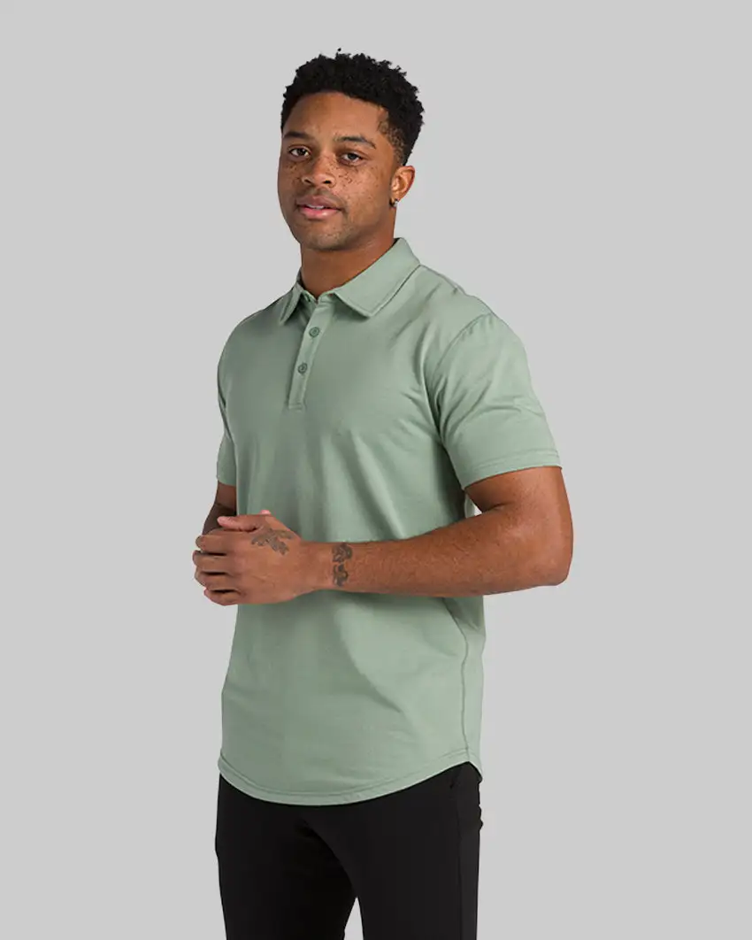 Drop-Cut Polo: Bylt Signature