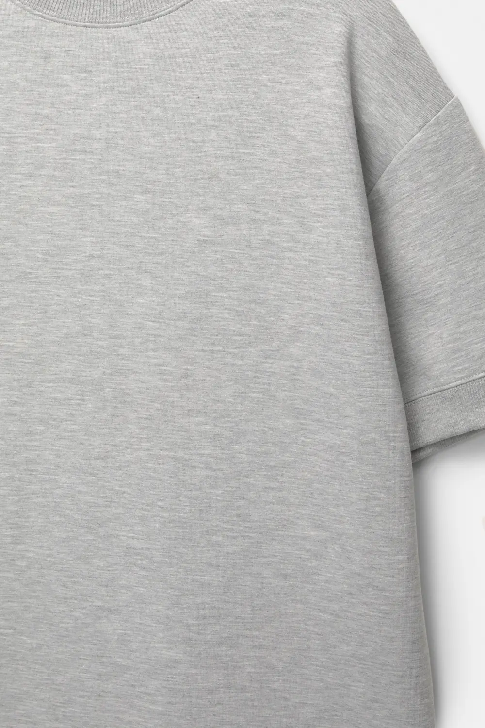 Interlock short sleeve sweatshirt