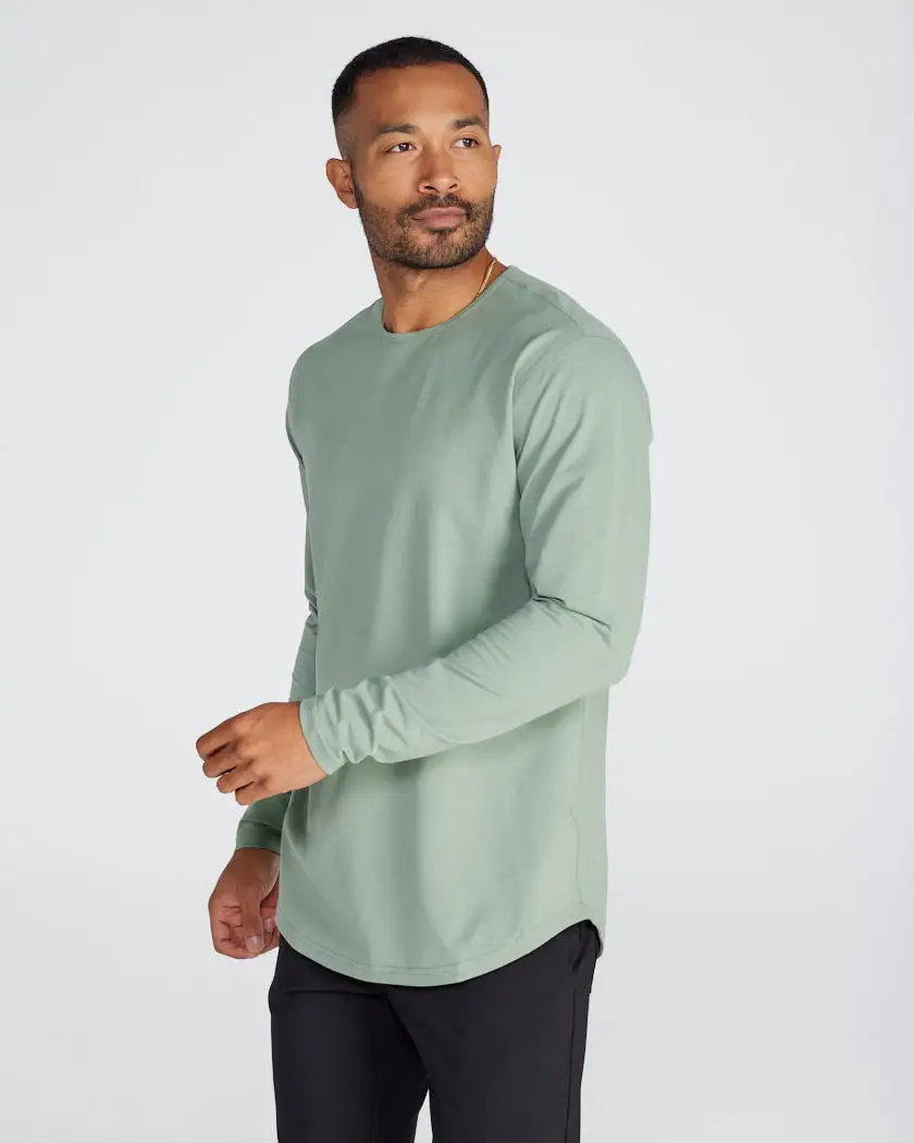 Drop-Cut Long Sleeve: Bylt Signature