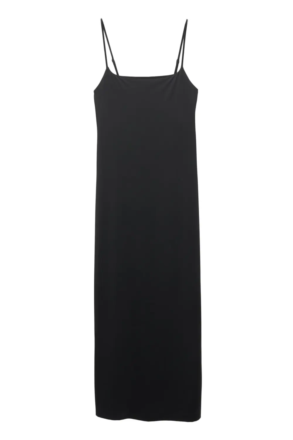 Vestido midi poliamida