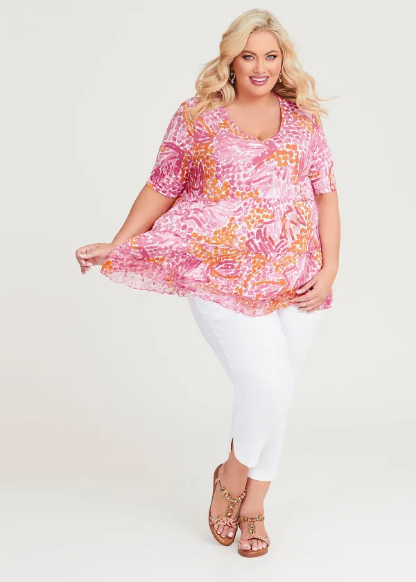 Dolce Bamboo Foil Crush Top