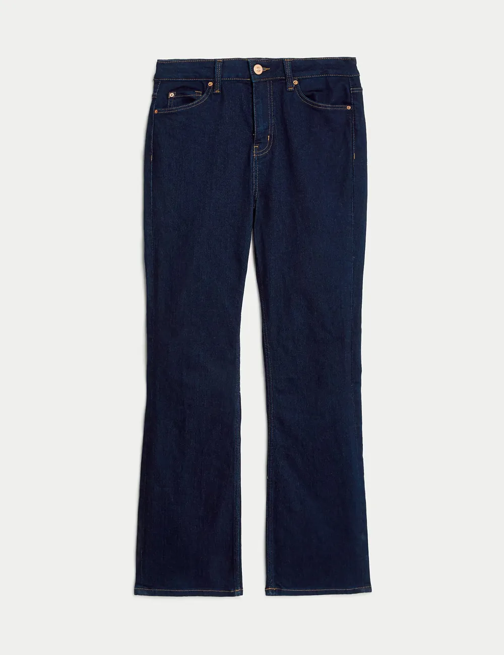 Womens Casual Slit Jeans