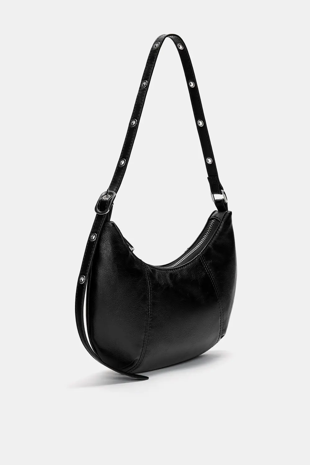 Bolso de hombro media luna