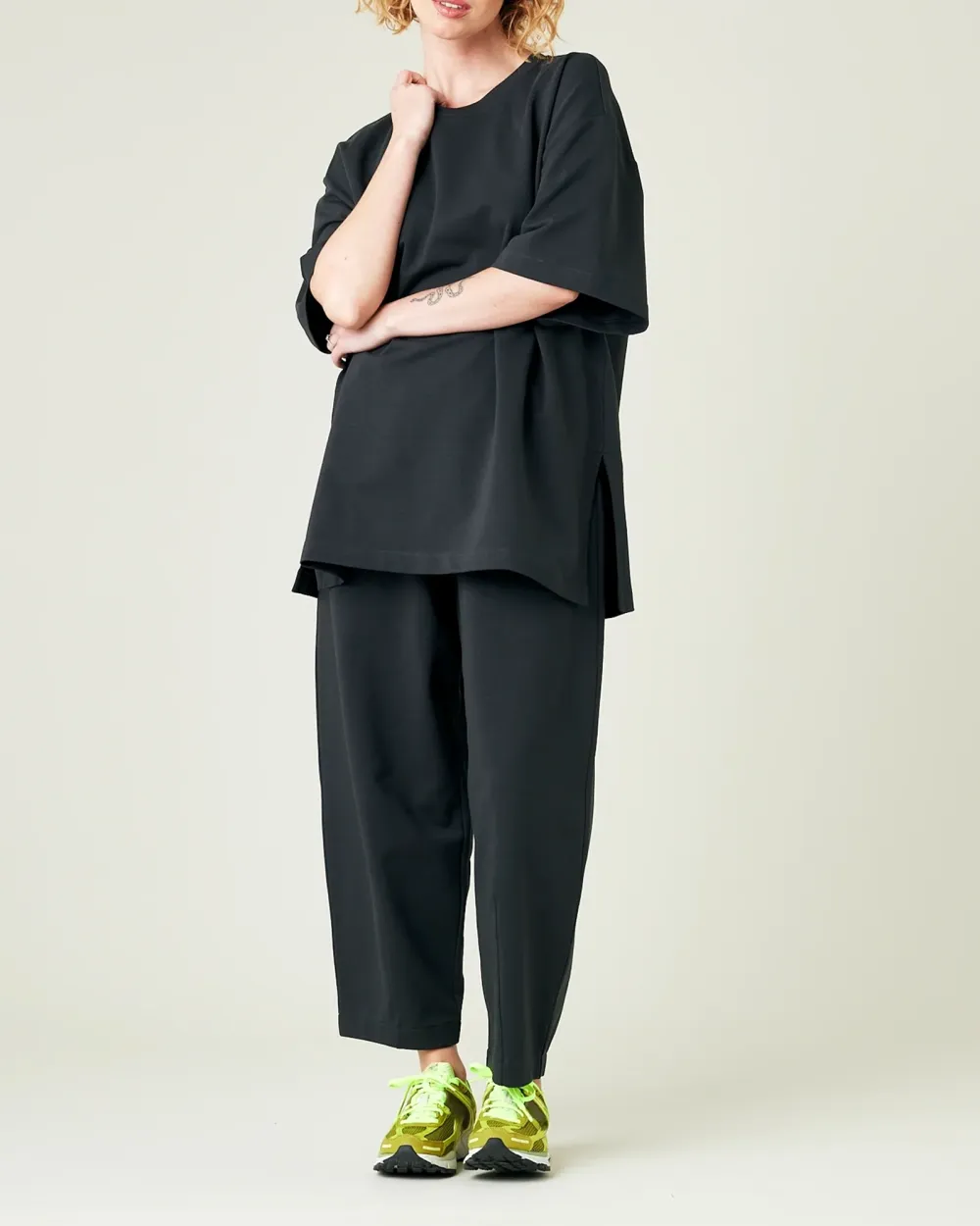 COTTON JERSEY TROUSERS