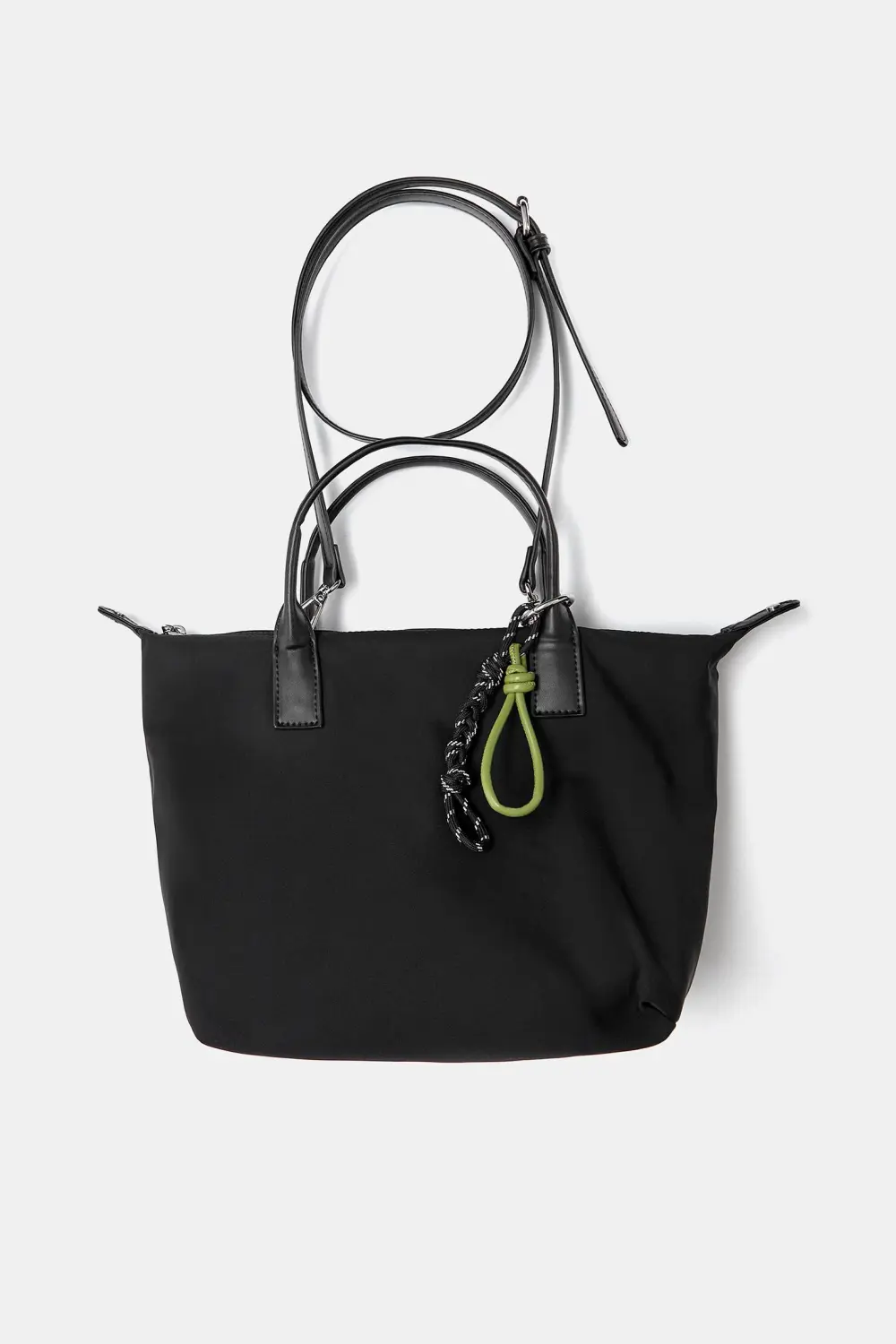 Mini shopper nylon adorno
