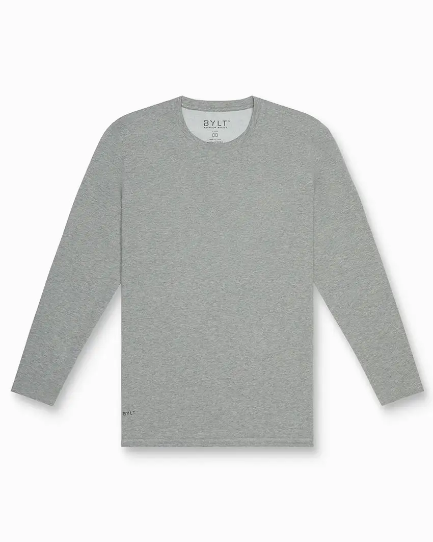 Long Sleeve: Lux Split Hem