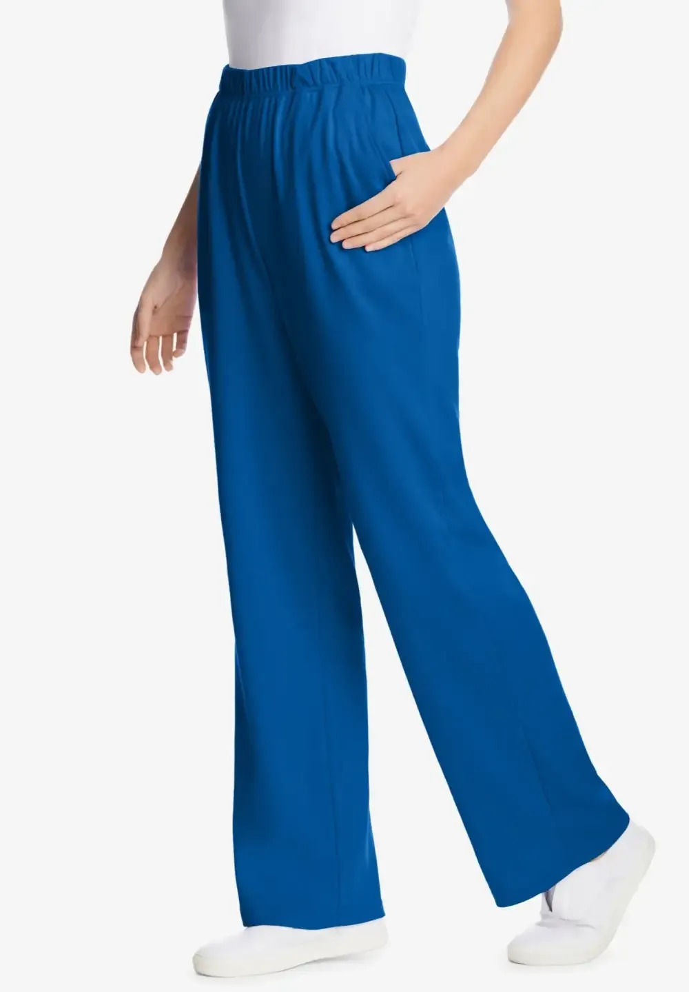 7-Day Knit Wide-Leg Pant