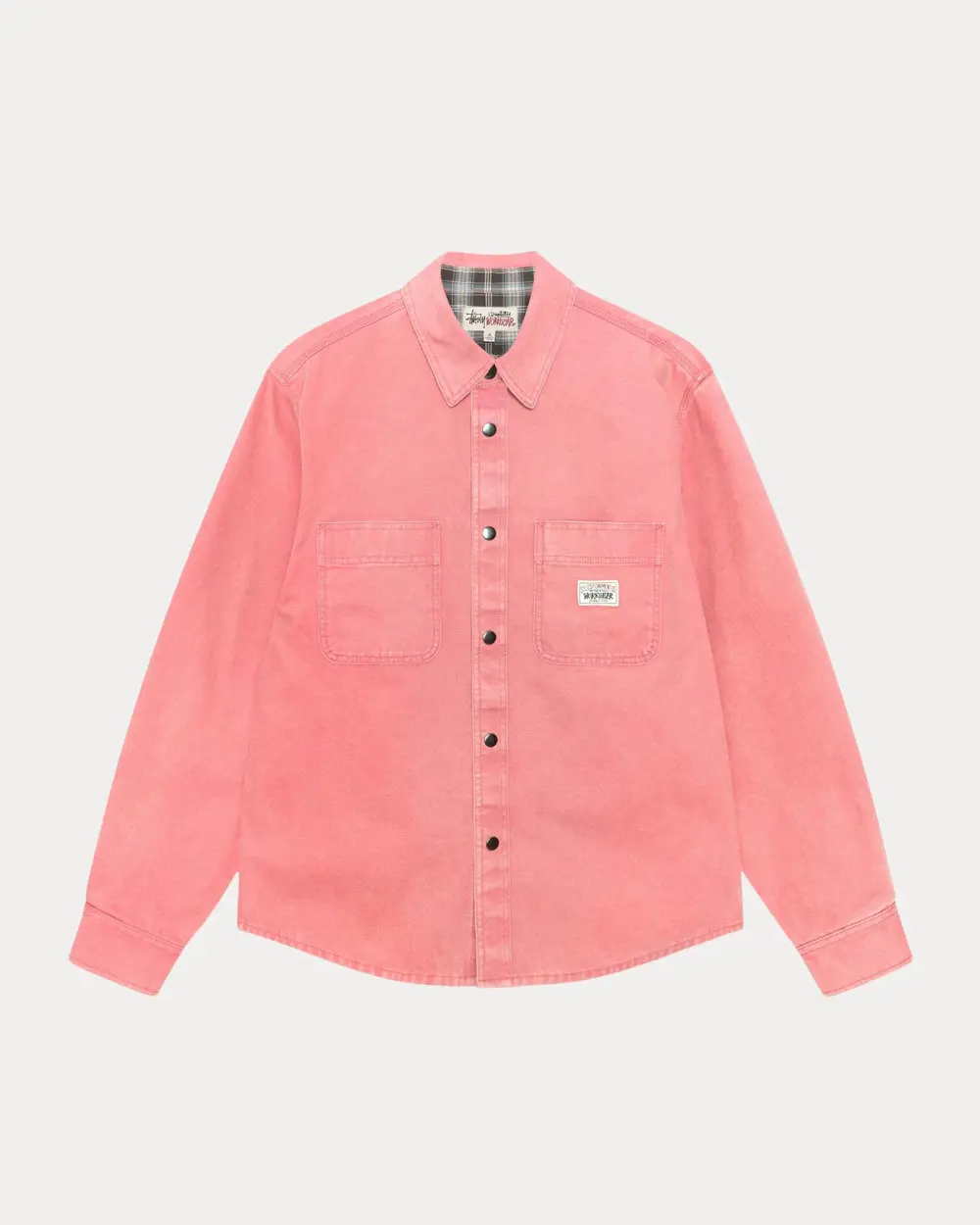 HEAVY WASHED CANVAS SHIRT