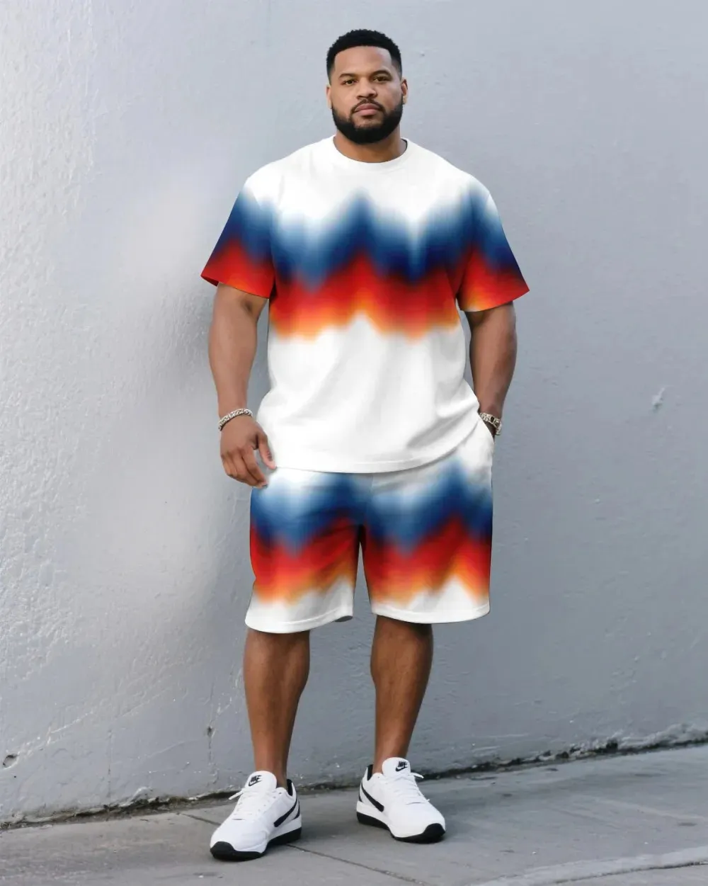 Men's Short Sleeve Shorts Sets