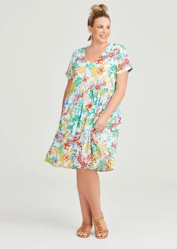 Cotton Picnic Pocket Dress