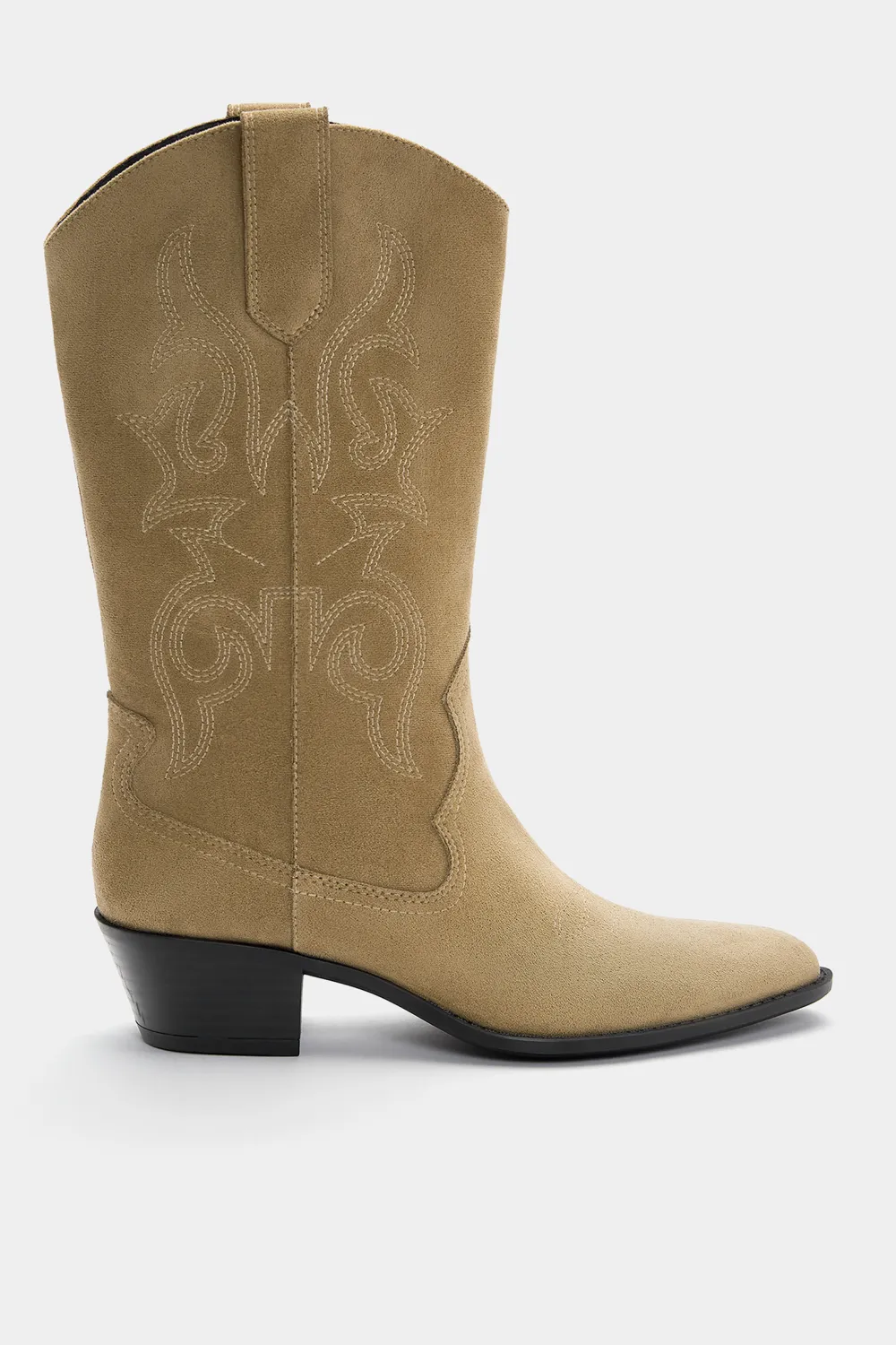 Botas cowboy pespuntes