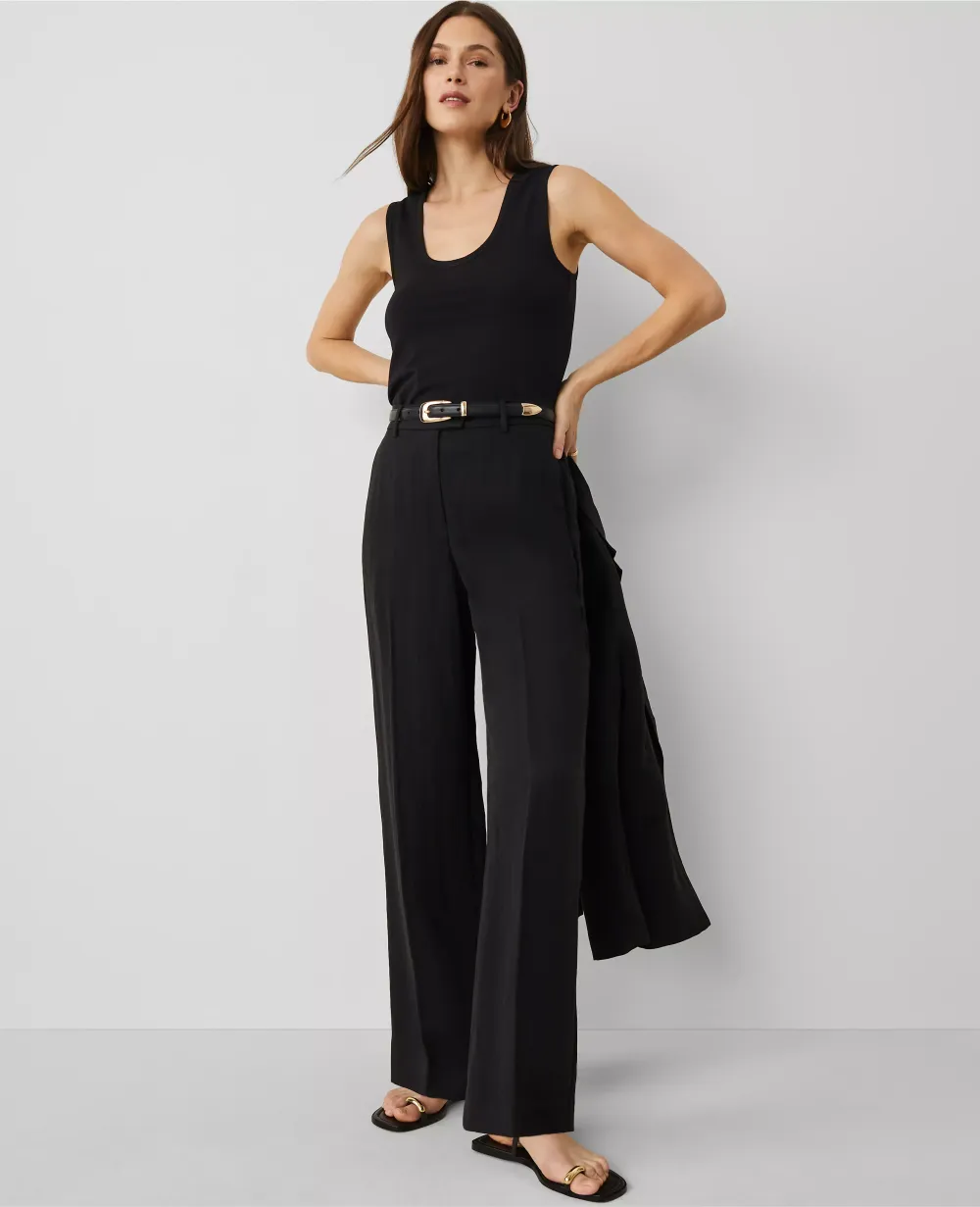 The Straight Trouser Pant in Twill