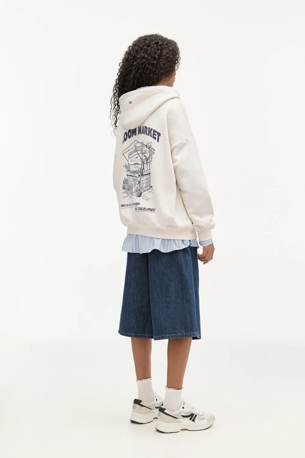 Sudadera capucha Bloom Market