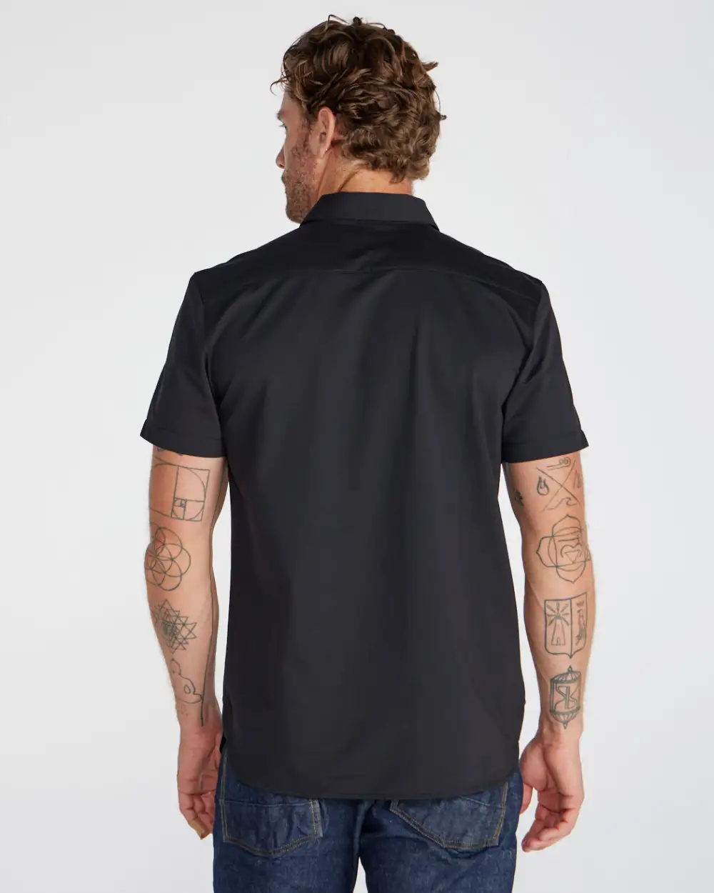 Vista Stretch Short Sleeve Button Down