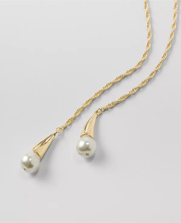 Pearlized Triple Necklace