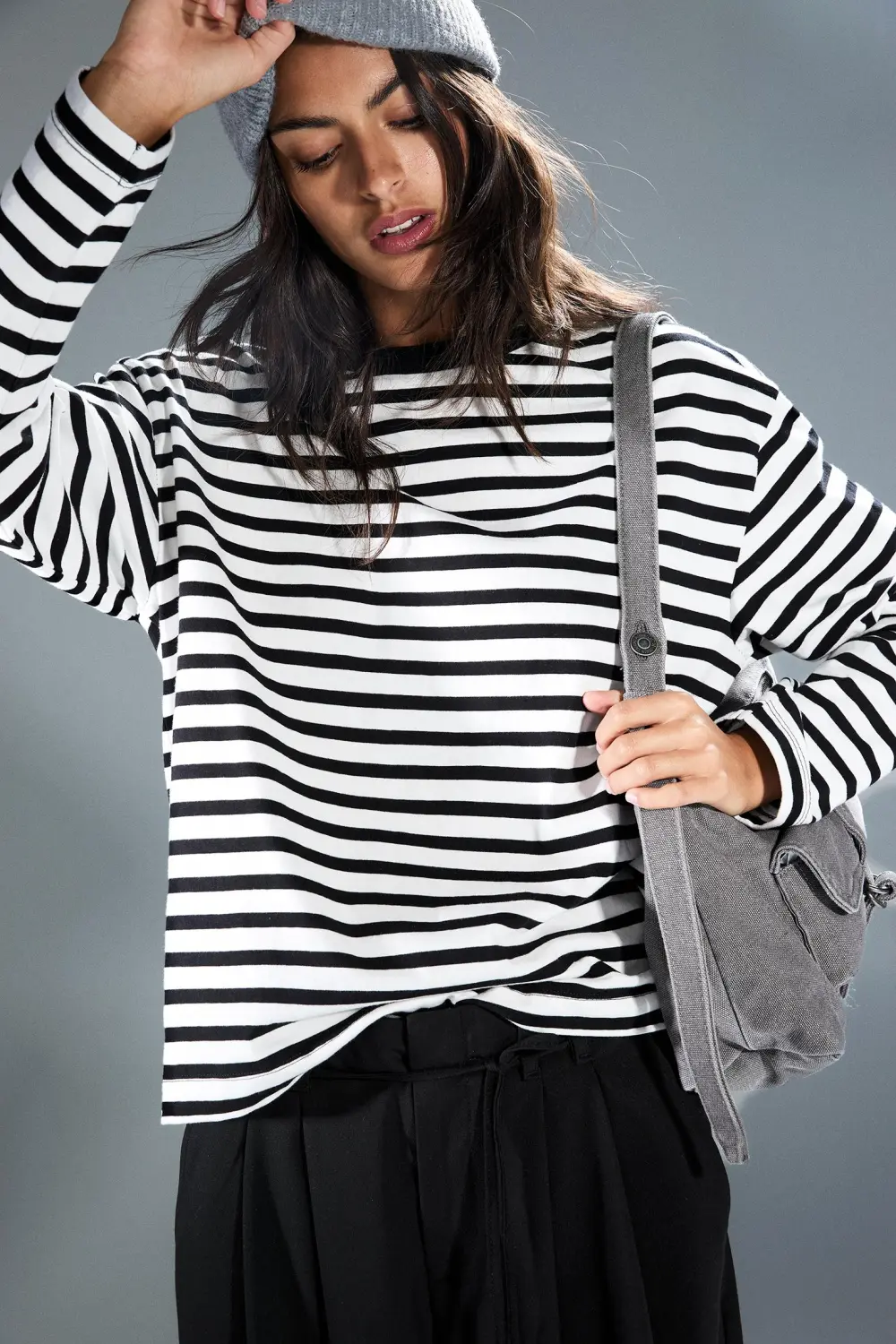 Camiseta manga larga oversize