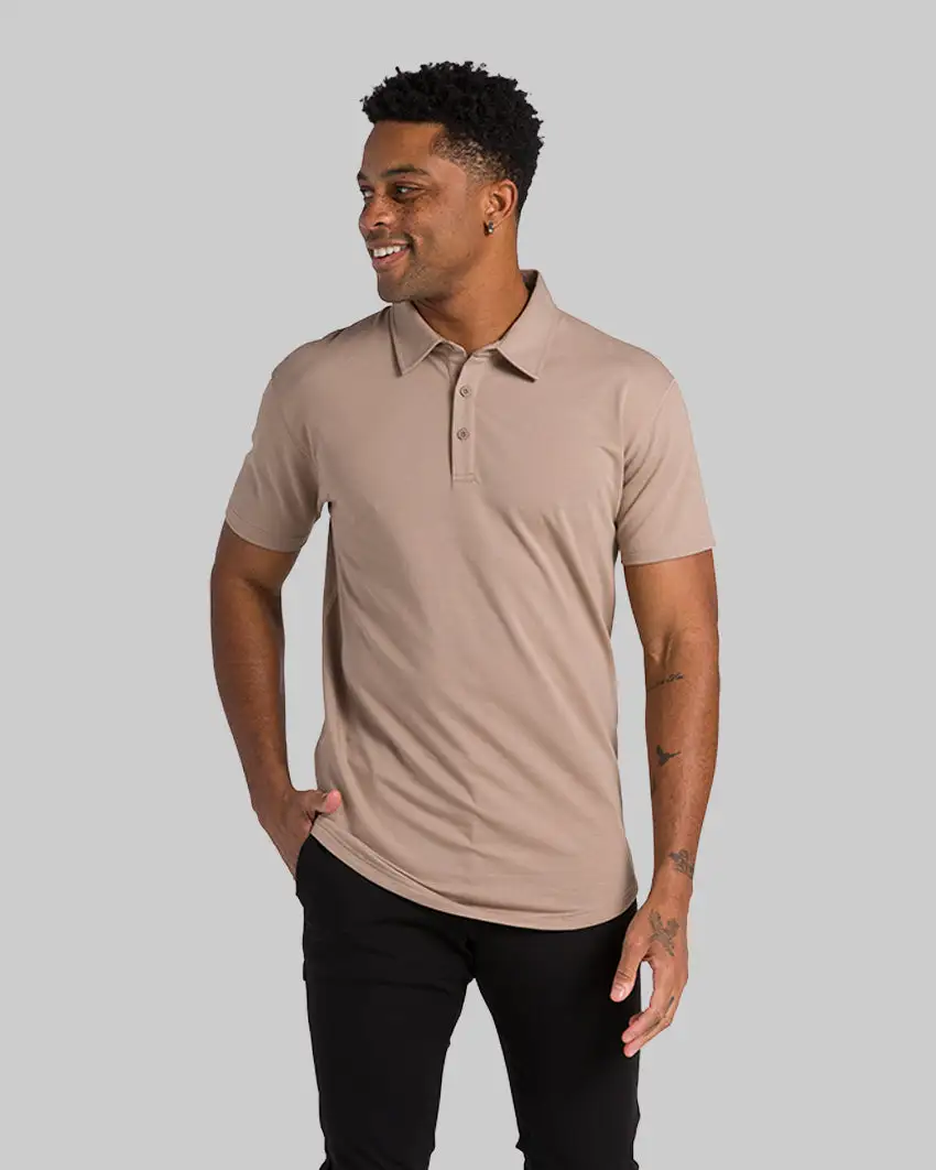 Drop-Cut Polo: Bylt Signature