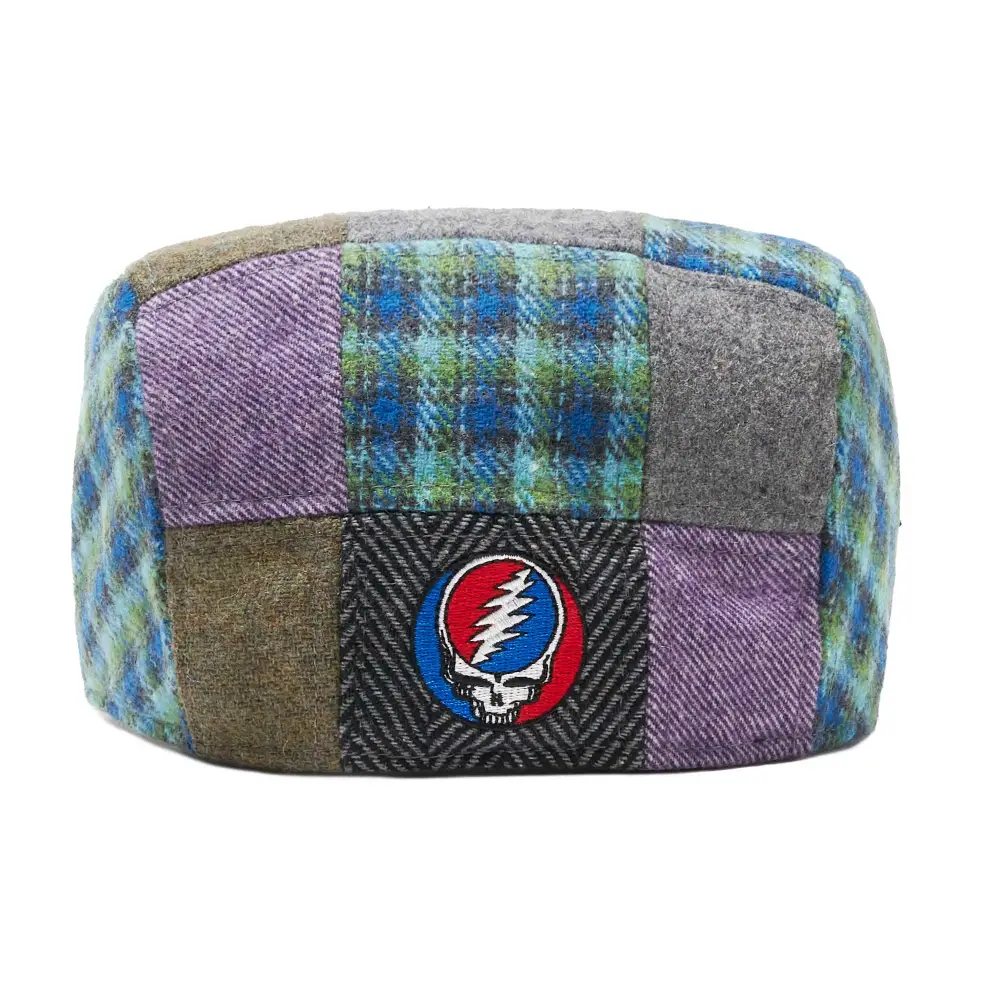 The Grateful Dead 60th Anniversary Boston Scally Cap - Patchwork Edition