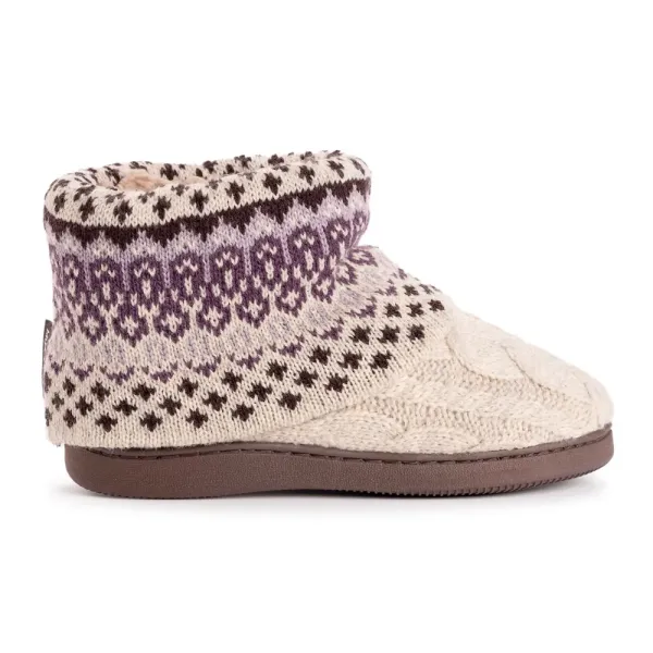 Muk Luks Women's Rochelle Bootie Slippers