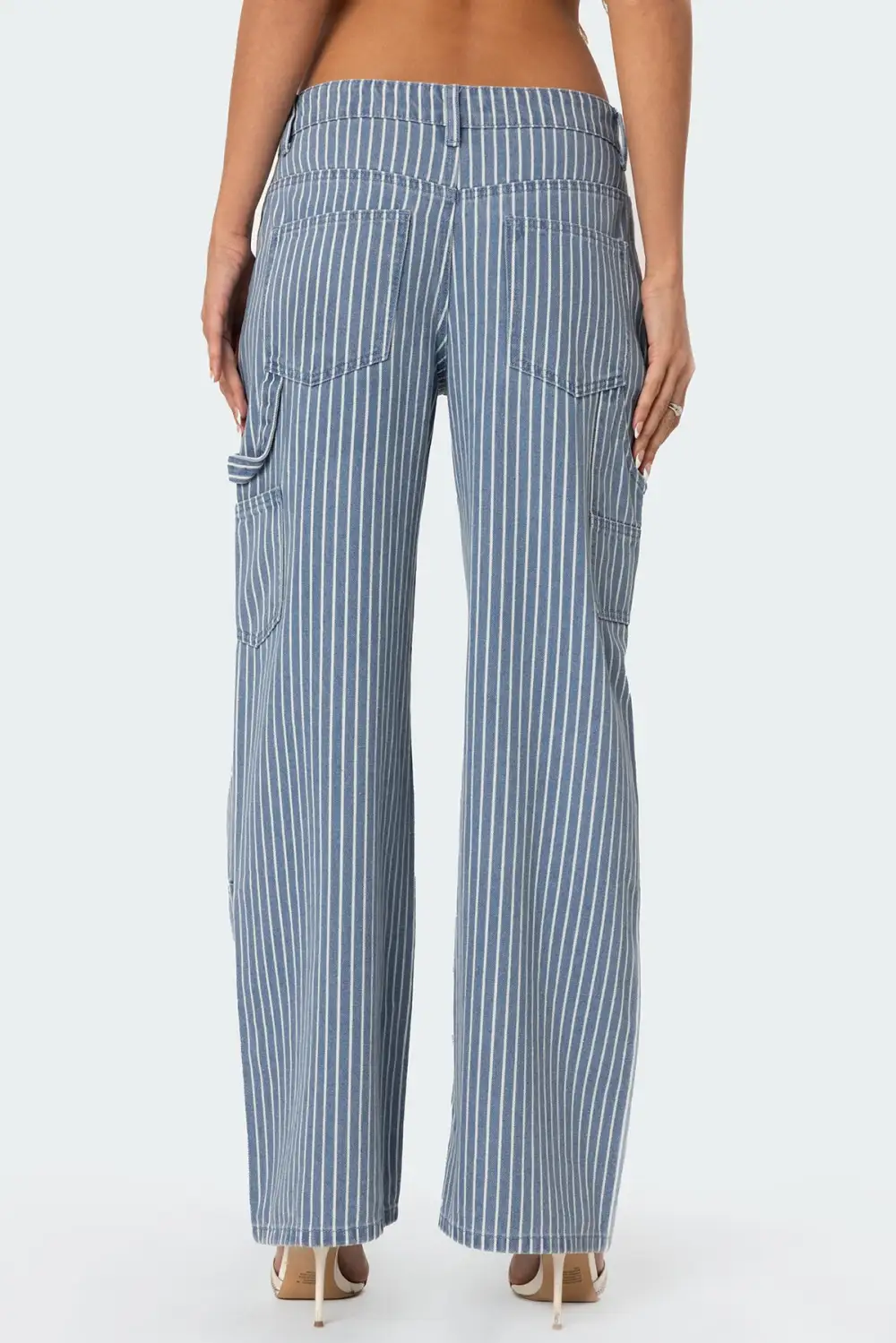 Striped Carpenter Jeans