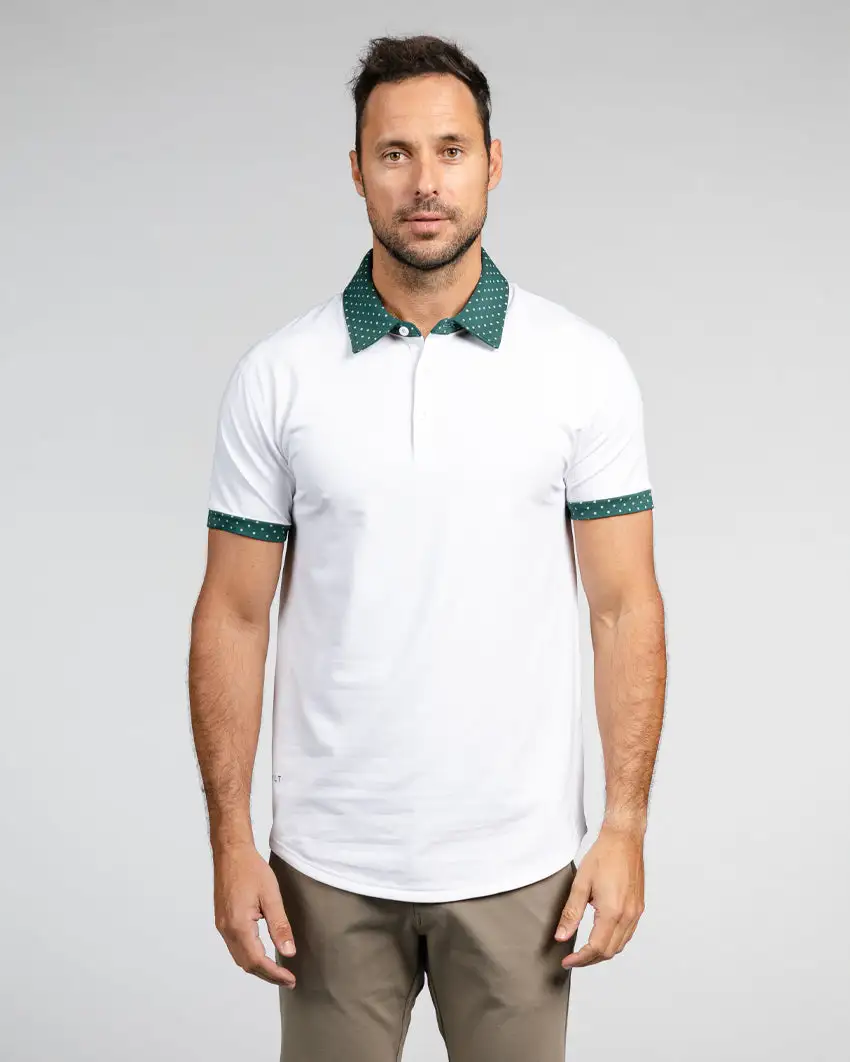 Drop-Cut: Lux Dotted Polo