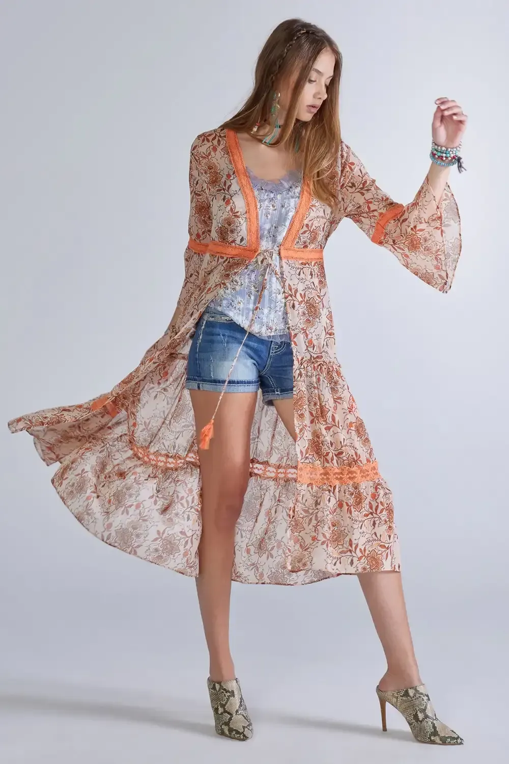 Floral Kimono