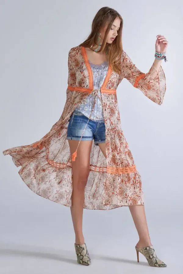 Floral Kimono