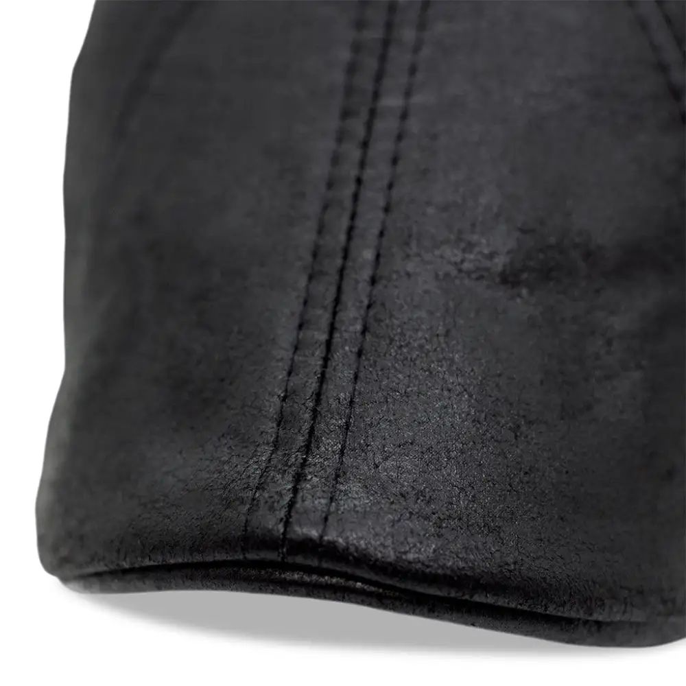 The Scrapyard Boston Scally Cap - Black