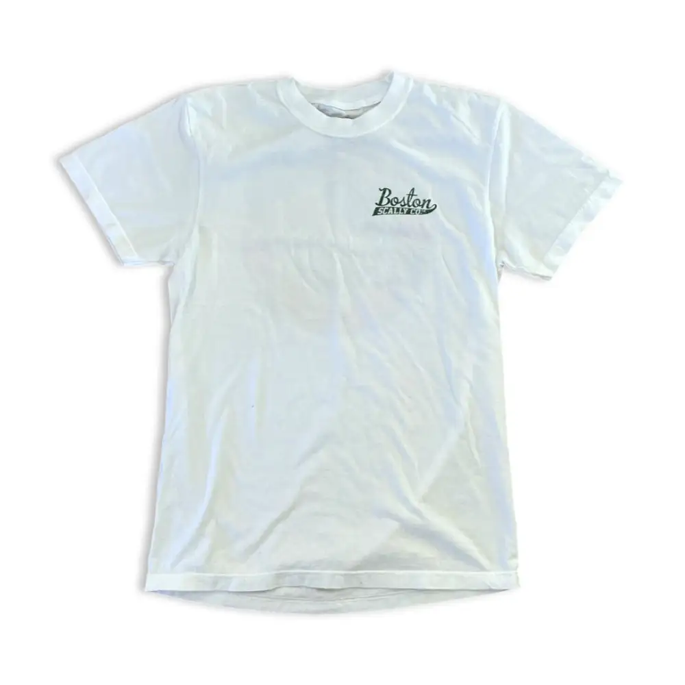 Boston Scally The Stand T-Shirt - Crisp White