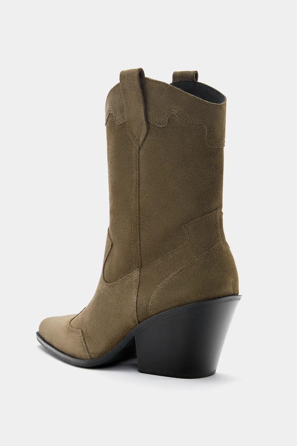 Botines camperos piel