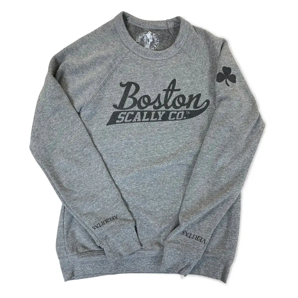 Boston Scally The Boondock Limited Edition Crewneck Sweatshirt - Vintage Grey