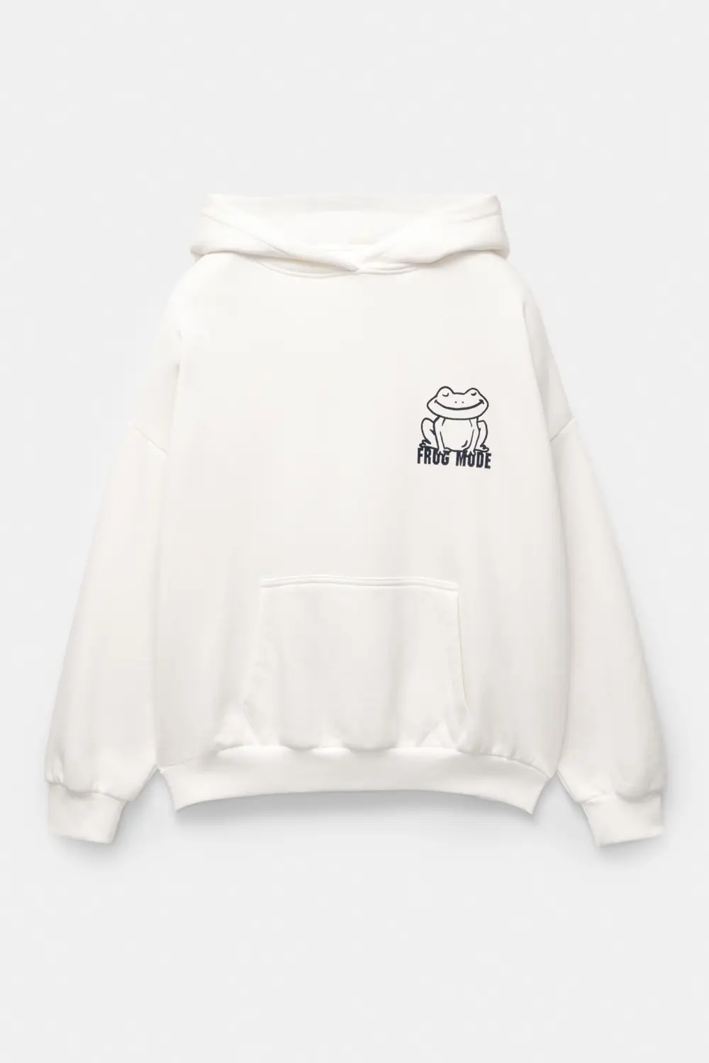 Sudadera capucha gráfico rana