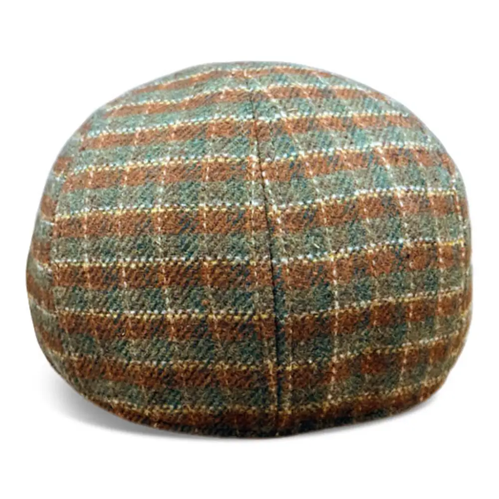 The Harvestland Boston Scally Cap - Plaid