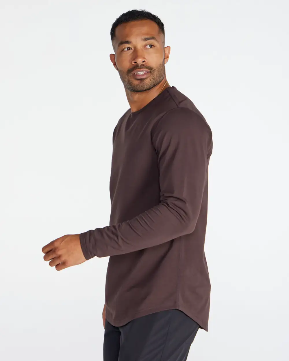 Drop-Cut Long Sleeve: Lux
