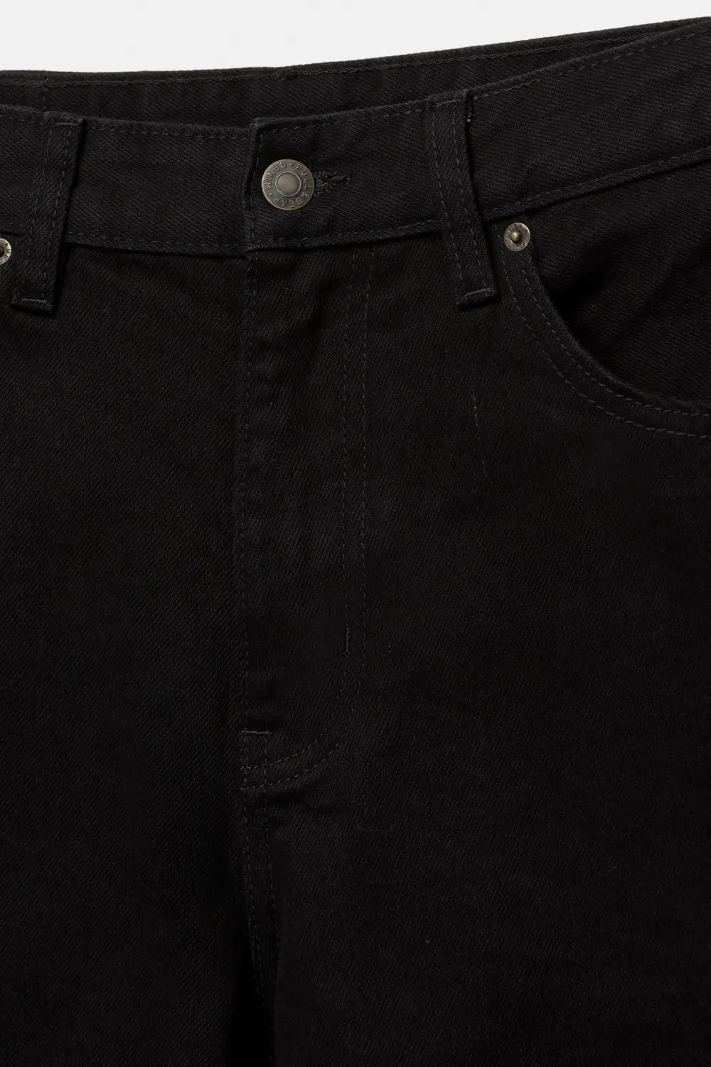 Standard denim Bermuda shorts