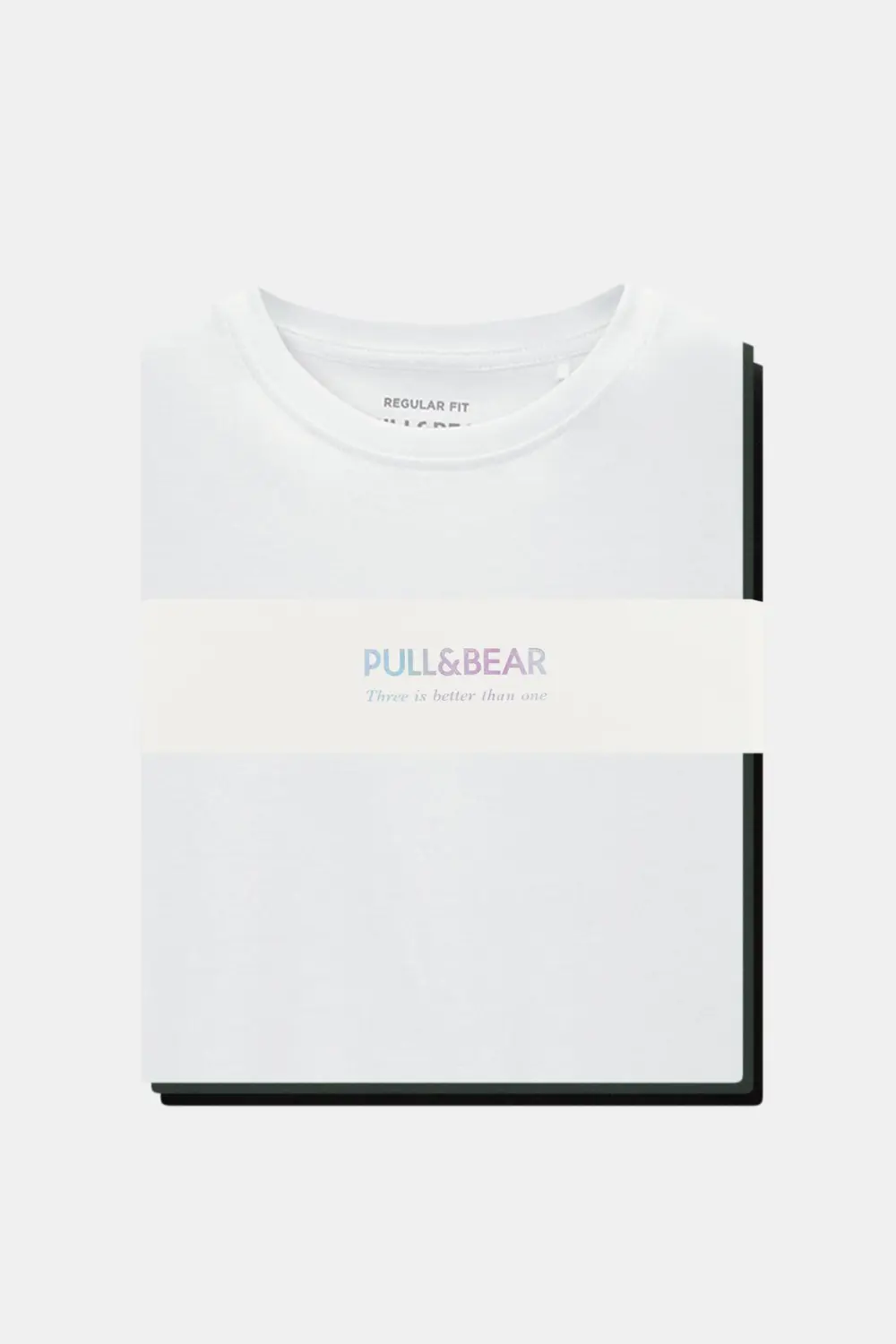 Pack of 3 basic regular fit T-shirts