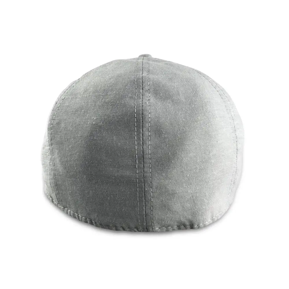 The Caddy Boston Scally Cap - Light Grey