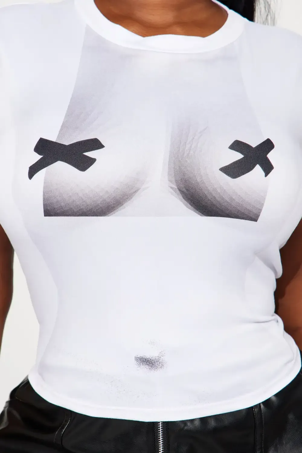 Make You Mine Short Sleeve Tee - White