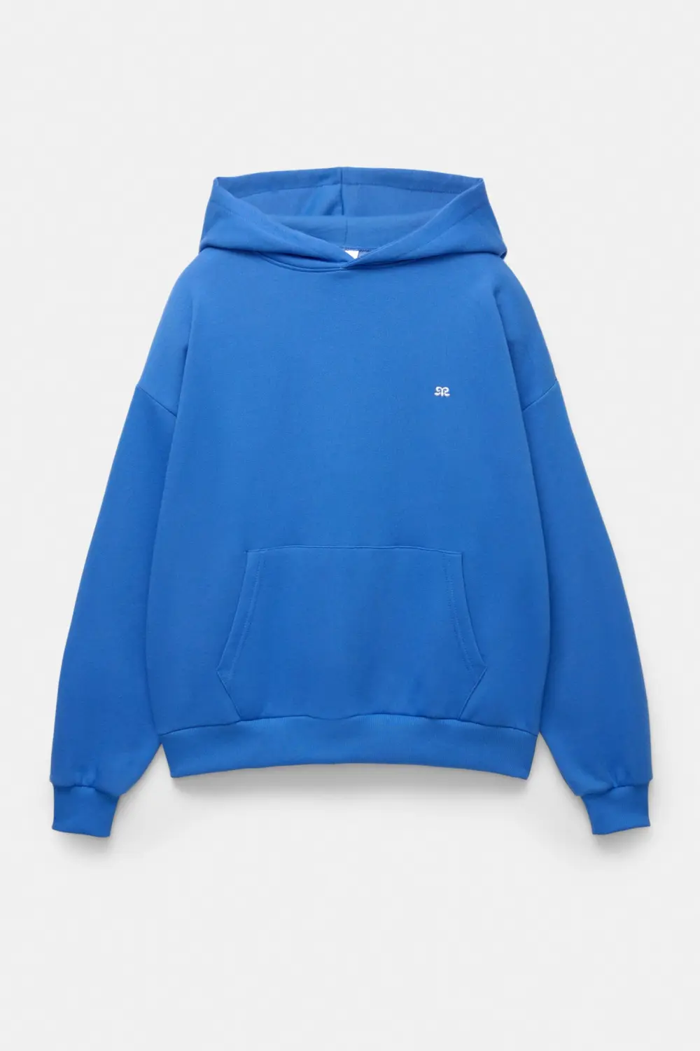 Sudadera capucha logo bordado