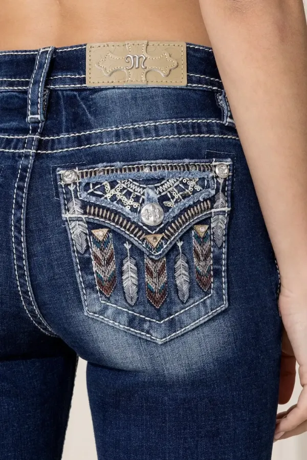 Tribal Dreams Bootcut Jeans