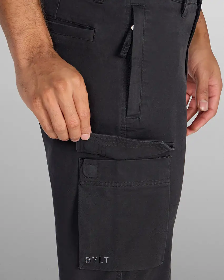 Stretch Cotton Cargo Pant