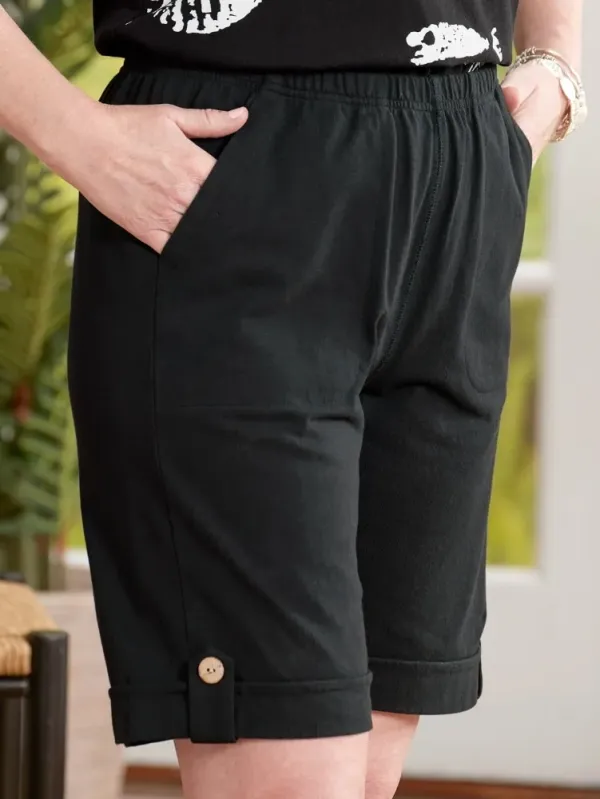 M.MAC Cotton Knit Walking Shorts