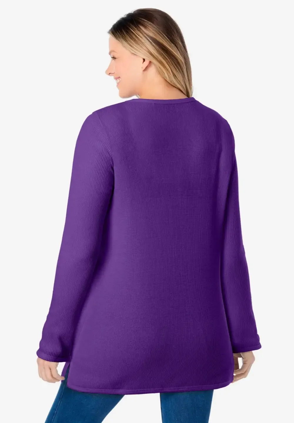 Waffle Thermal Sweatshirt